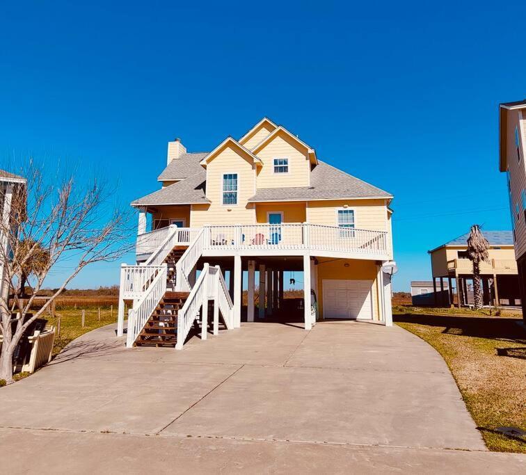 Bolivar Peninsula Sunny Delight - Sleeps 10 - Generous Space! מראה חיצוני תמונה